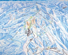 Cardrona Ski Trail Map